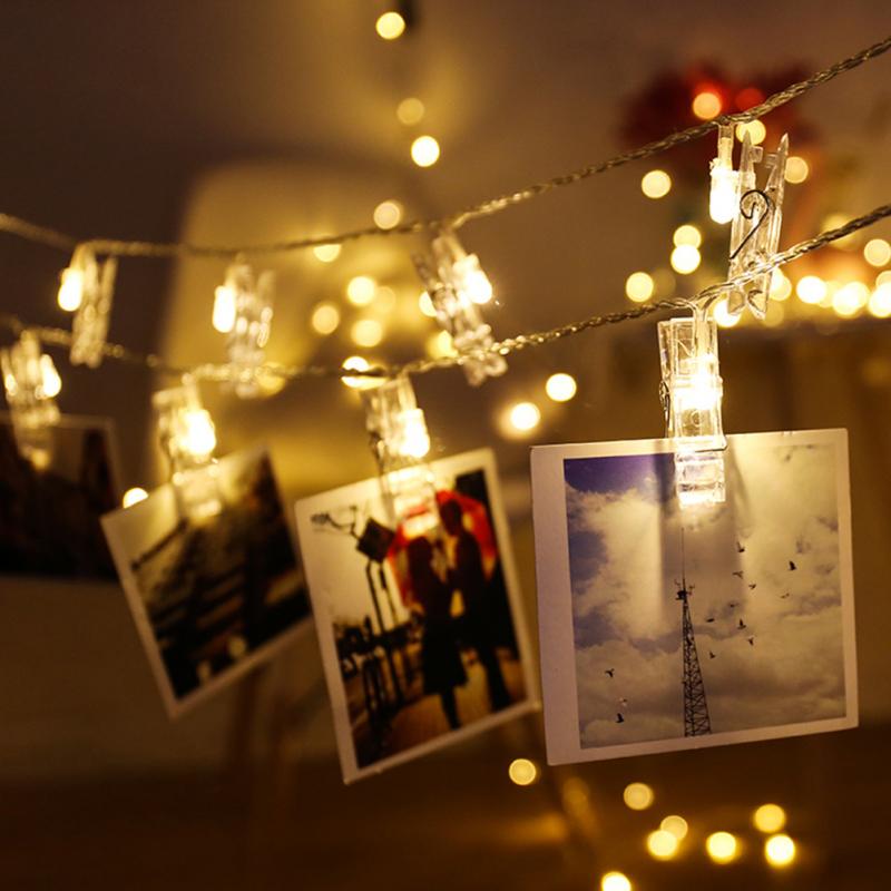 Photo Clip String Lights 40PCS LED