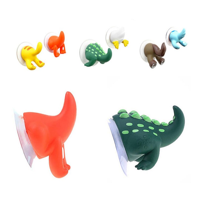 Suction Hooks Animal Tail Design (6pcs)