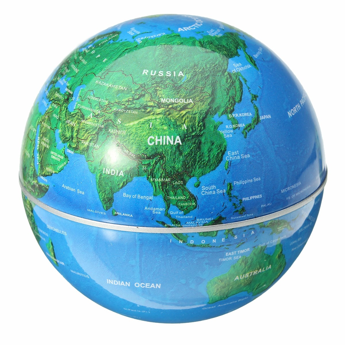 Magnetic Levitation Globe Map Decor