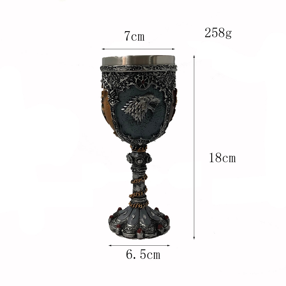 Game Of Thrones Tankard 3D Wine Glass