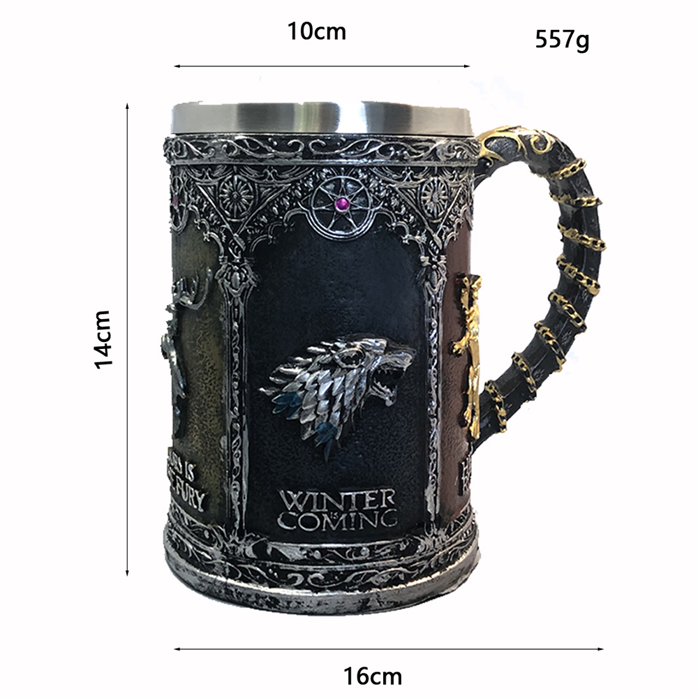 Game Of Thrones Tankard 3D Wine Glass