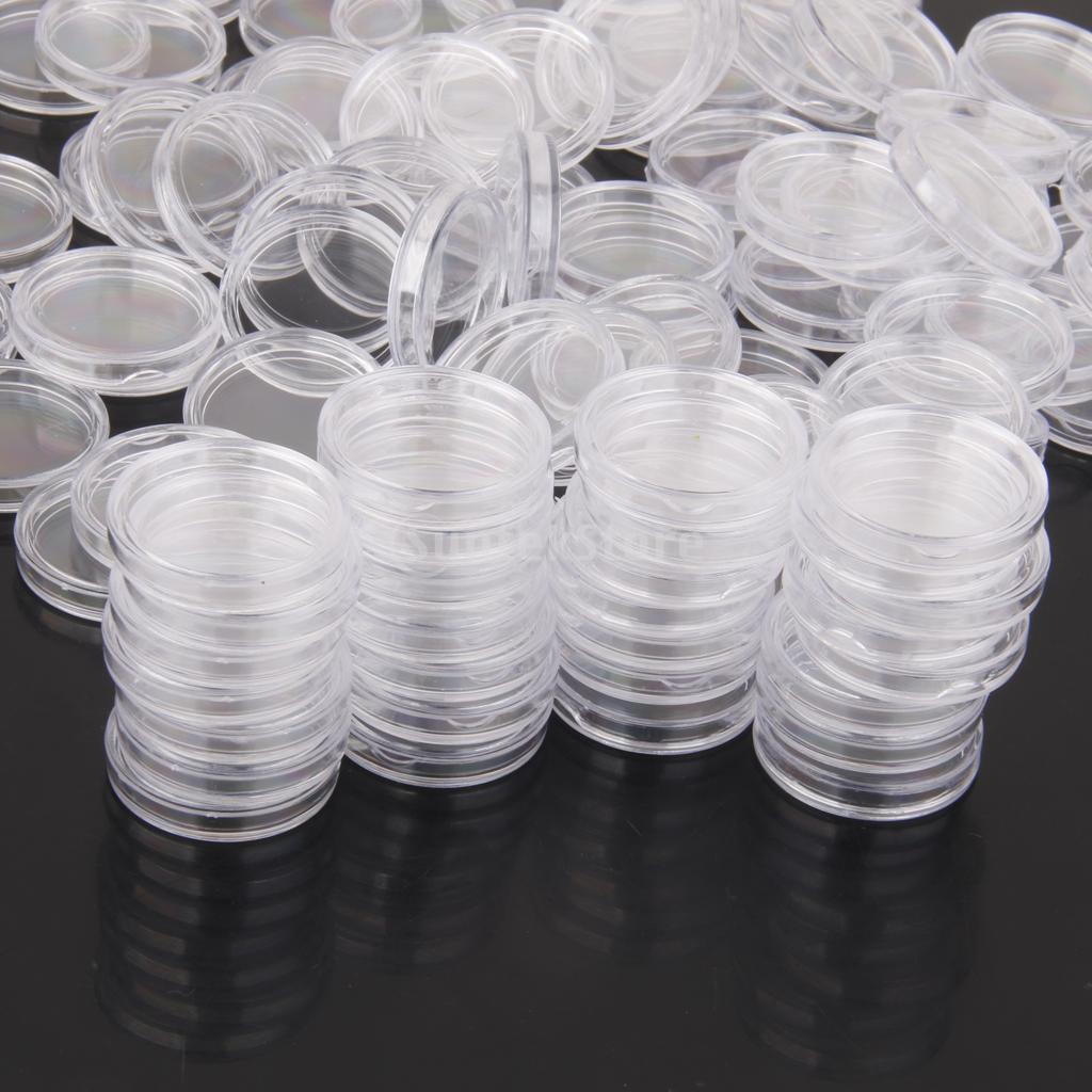 Coin Capsules 200 PC Plastic Set