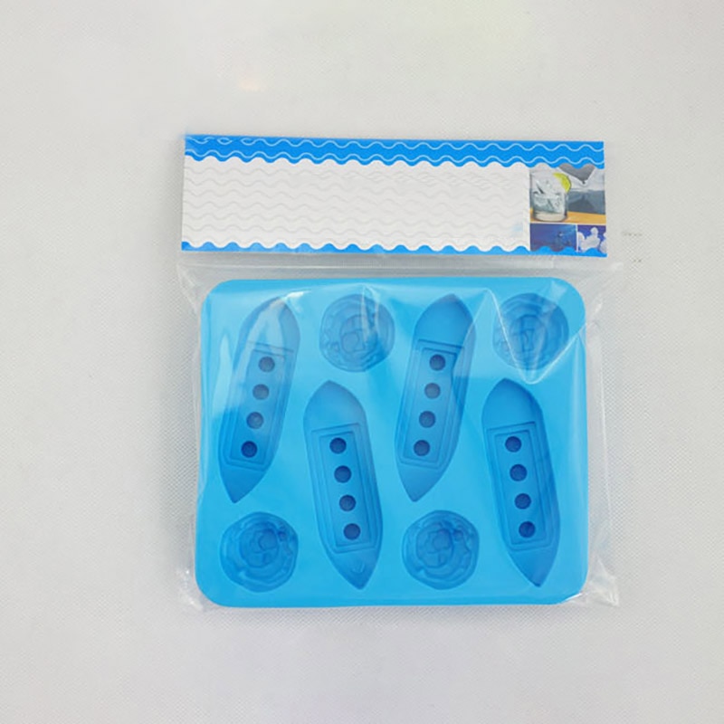 Silicone Ice Mold Titanic Ship Design