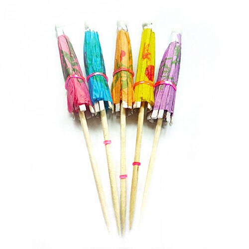 Cocktail Umbrellas Drink Decoration (50 PCS)