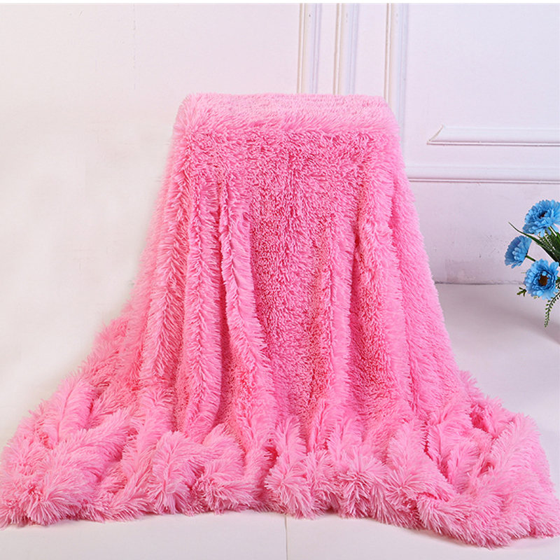 Throw Blanket Soft Fluffy Sheet