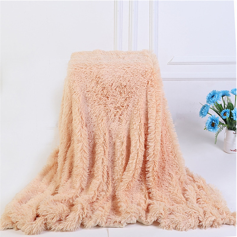 Throw Blanket Soft Fluffy Sheet