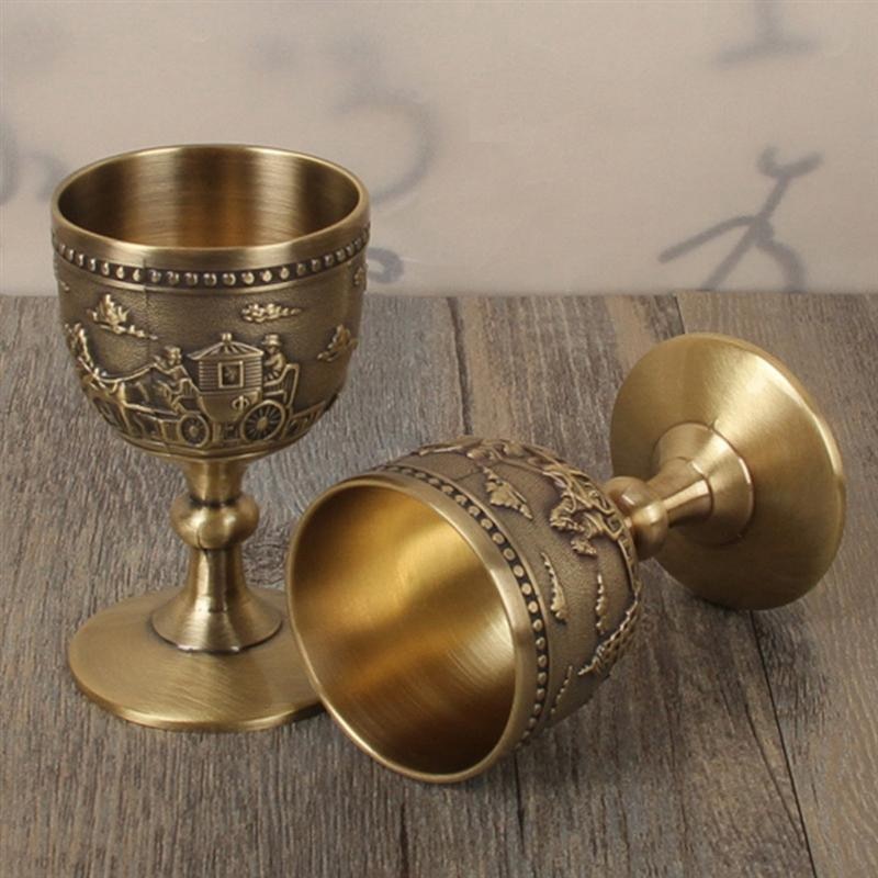 Wine Goblet Copper Mini Cup