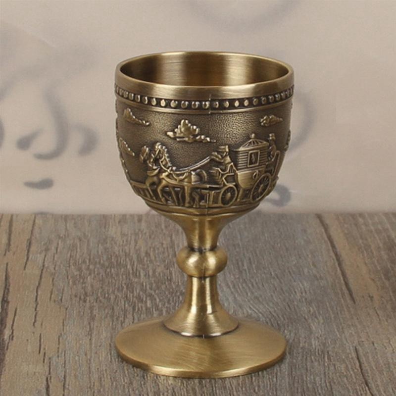 Wine Goblet Copper Mini Cup