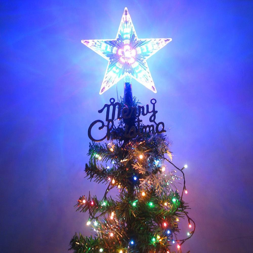 Christmas Tree Star Topper LED Decoration