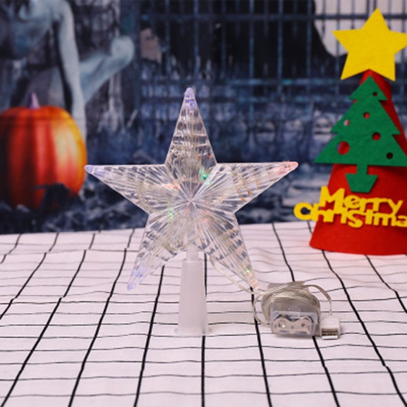 Christmas Tree Star Topper LED Decoration