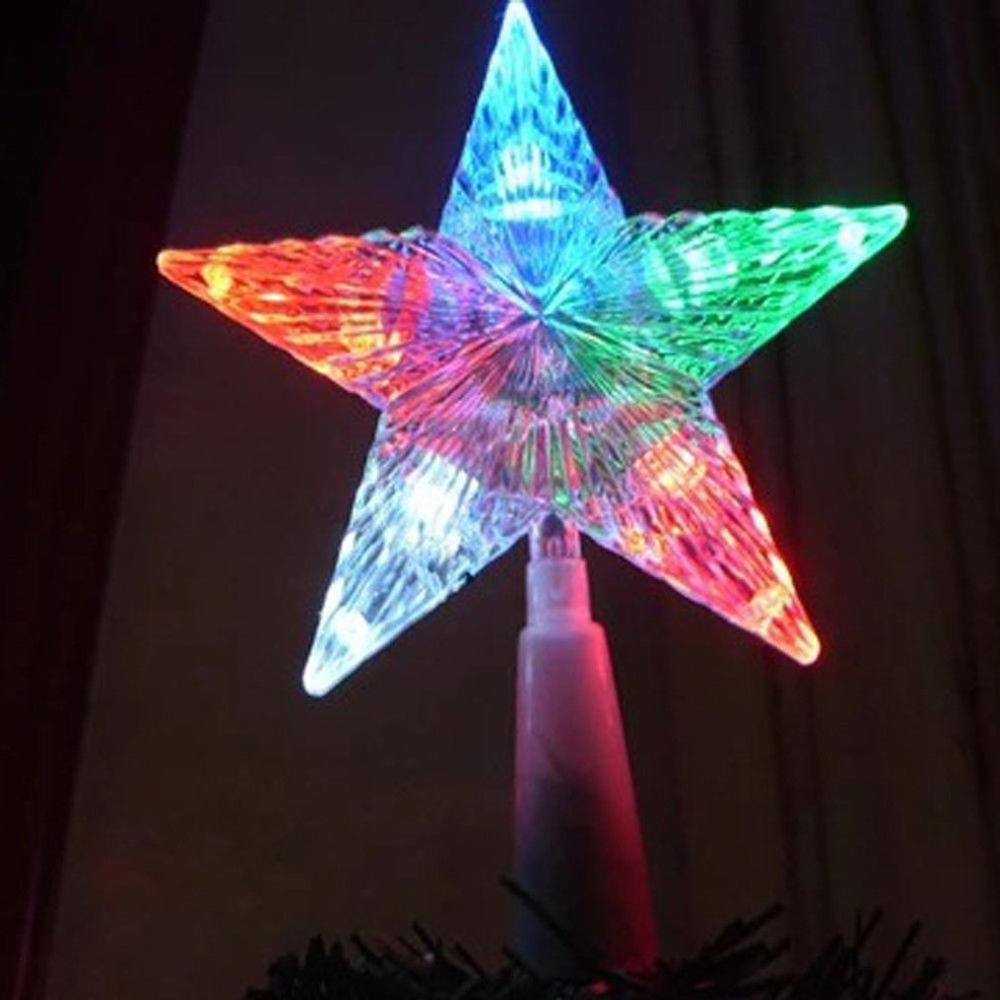 Christmas Tree Star Topper LED Decoration