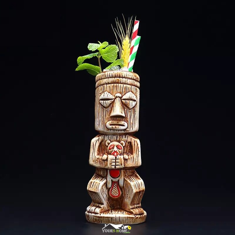 Tiki Mug 480mL Ceramic Drinkware