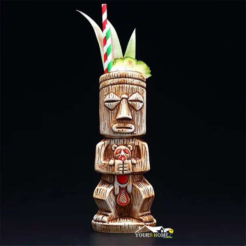 Tiki Mug 480mL Ceramic Drinkware