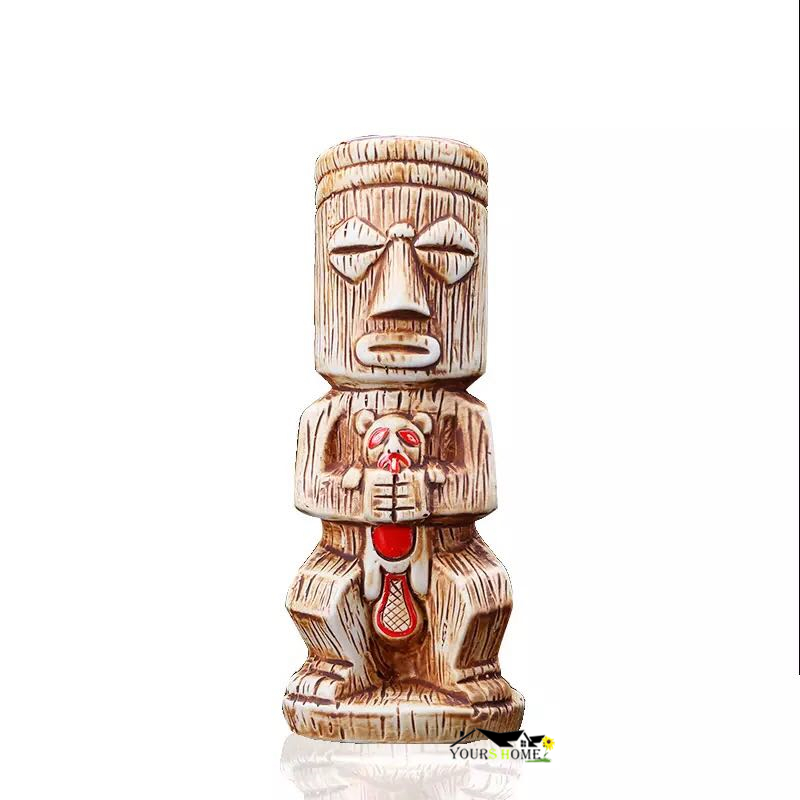 Tiki Mug 480mL Ceramic Drinkware