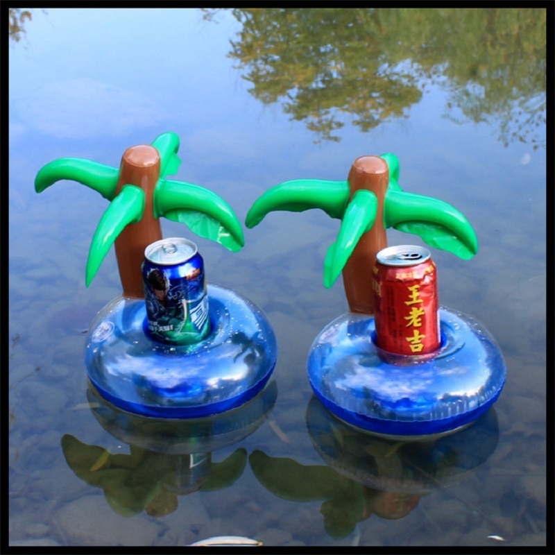 Inflatable Drink Holder Cute Pool Floatie