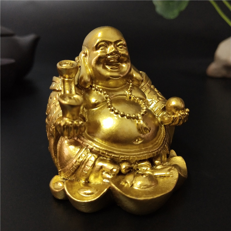 Laughing Buddha Statue Decorative Ornament