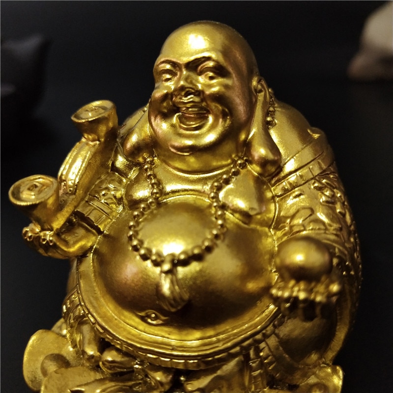 Laughing Buddha Statue Decorative Ornament