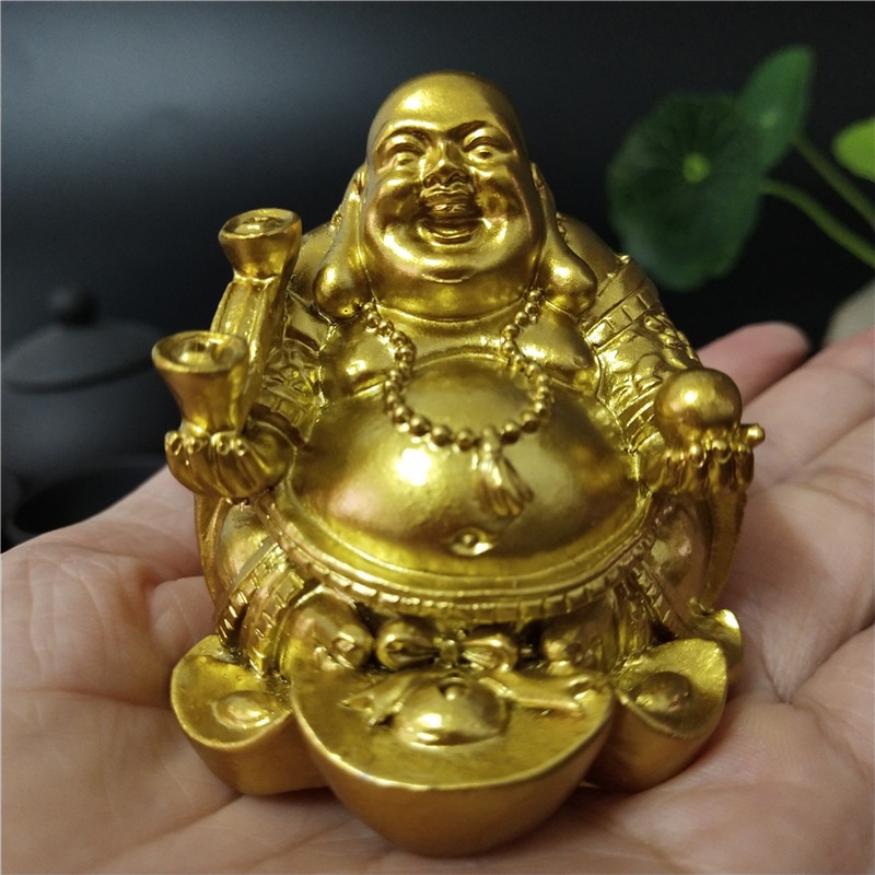 Laughing Buddha Statue Decorative Ornament