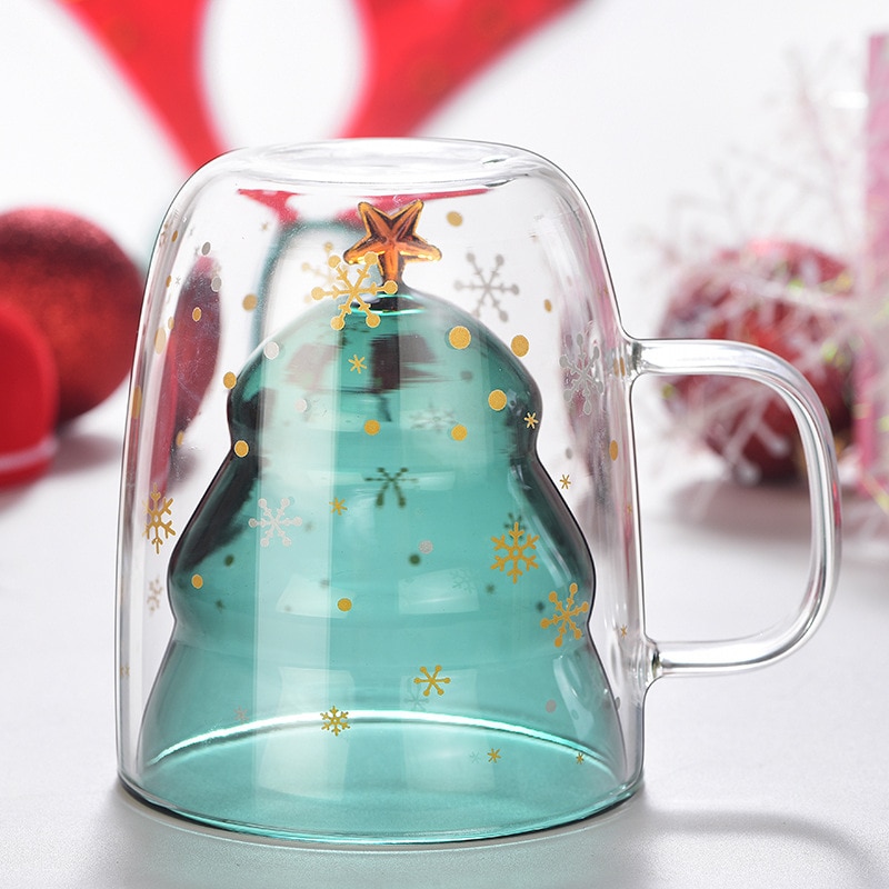 Christmas Cup Creative Double Layer