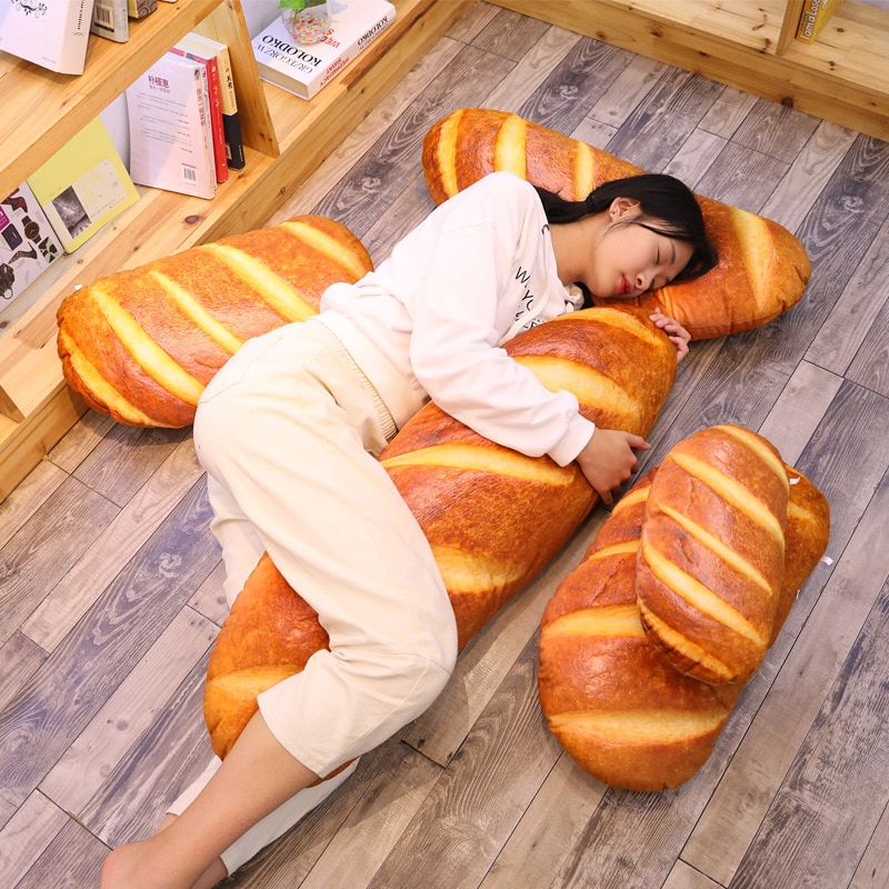 Funny Pillows 3D Bread Shape Design