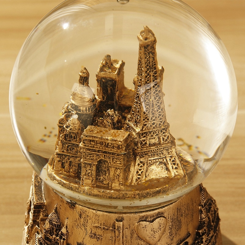 Musical Snow Globe Home Decor