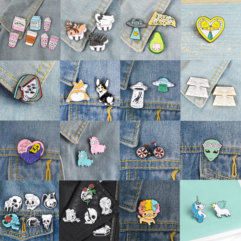 Backpack Pins Metal Brooch Accessory