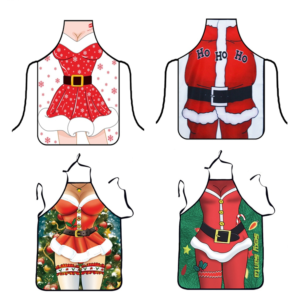 Christmas Aprons Funny Cooking Aprons