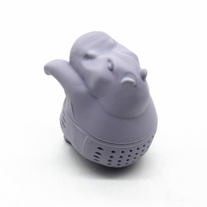 Tea Steeper Hippo Silicone Tea Filter