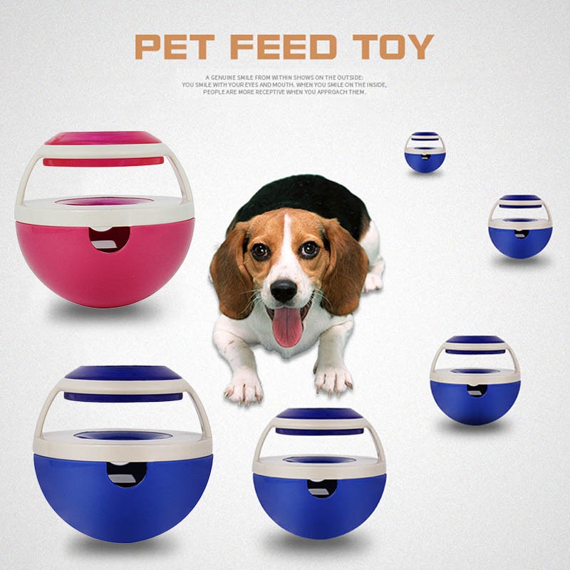 Dog Treat Dispenser Interactive Play Toy