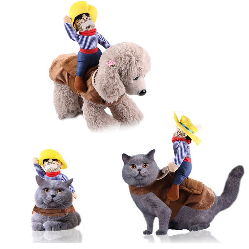 Cowboy Dog Costume Pet Clothes