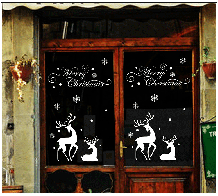 Christmas Window Stickers Decoration