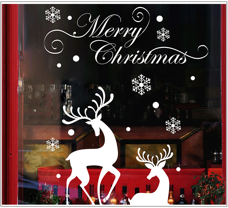 Christmas Window Stickers Decoration