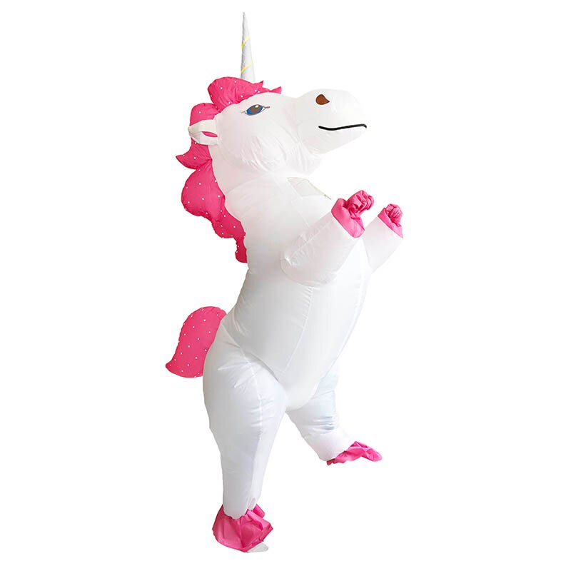 Inflatable Unicorn Costume with Air Pump