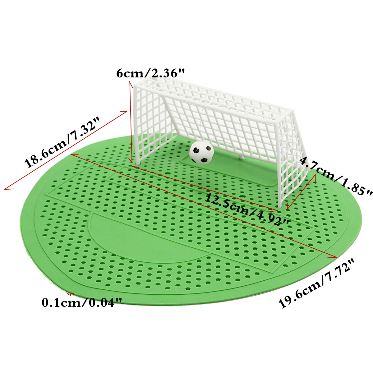 Urinal Mat Soccer Design Filter Screen