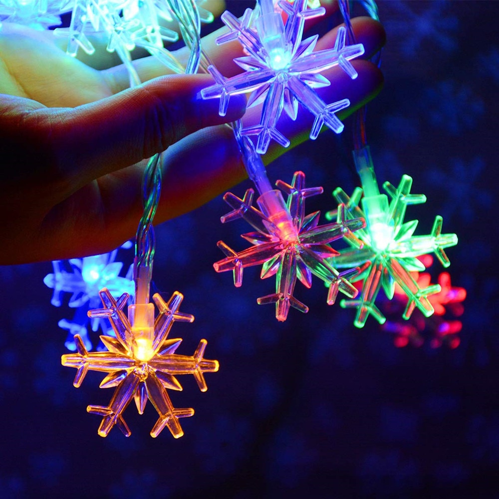 Snowflake Christmas Lights LED Lights