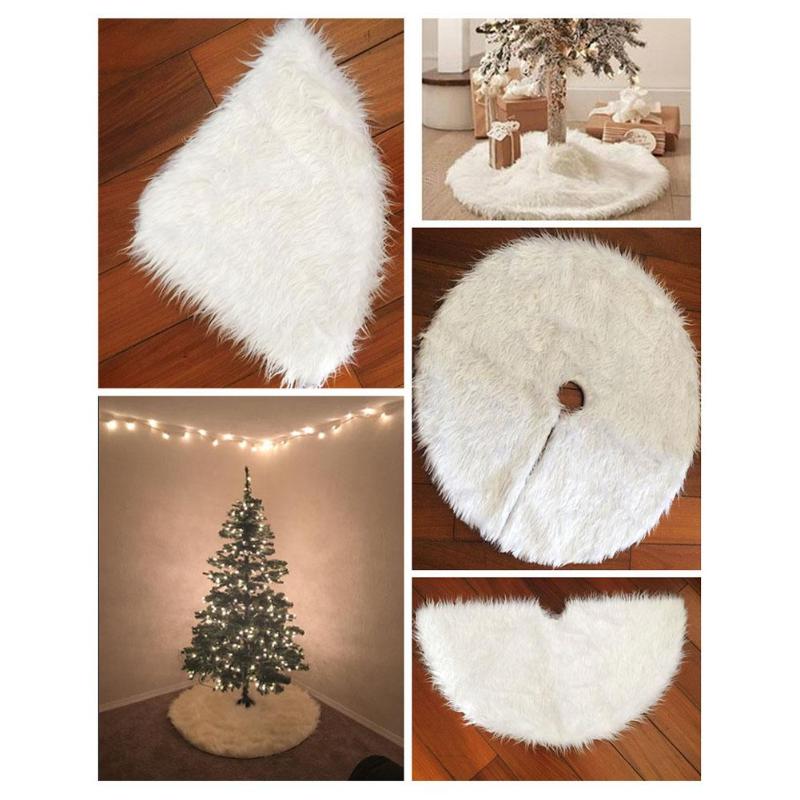 Fur Tree Skirt Christmas Tree Carpet