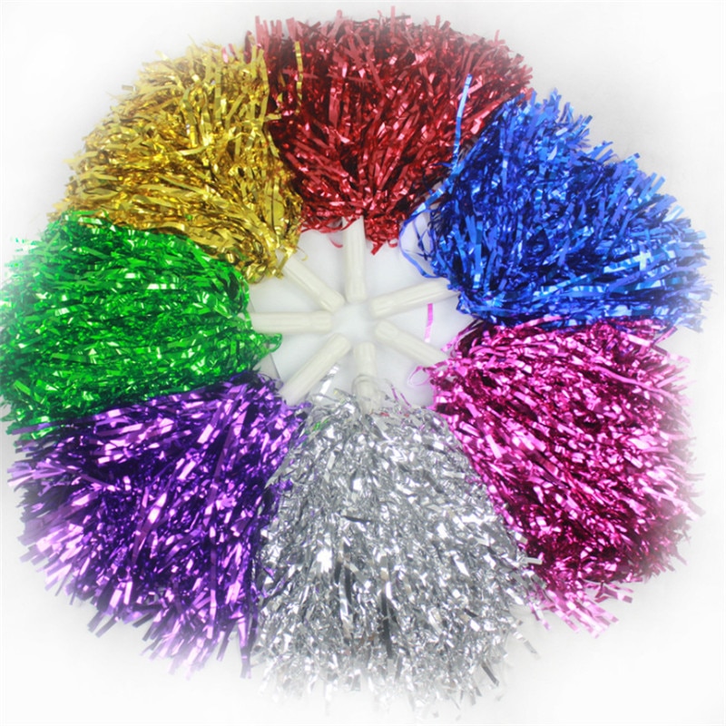 Cheerleader Pom Poms 2PC Set