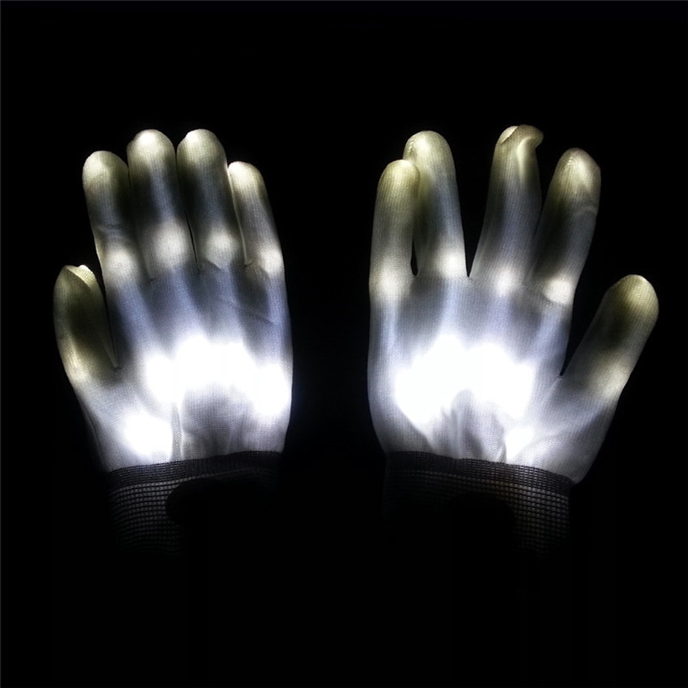 LED Gloves 1 Pair Halloween Costume