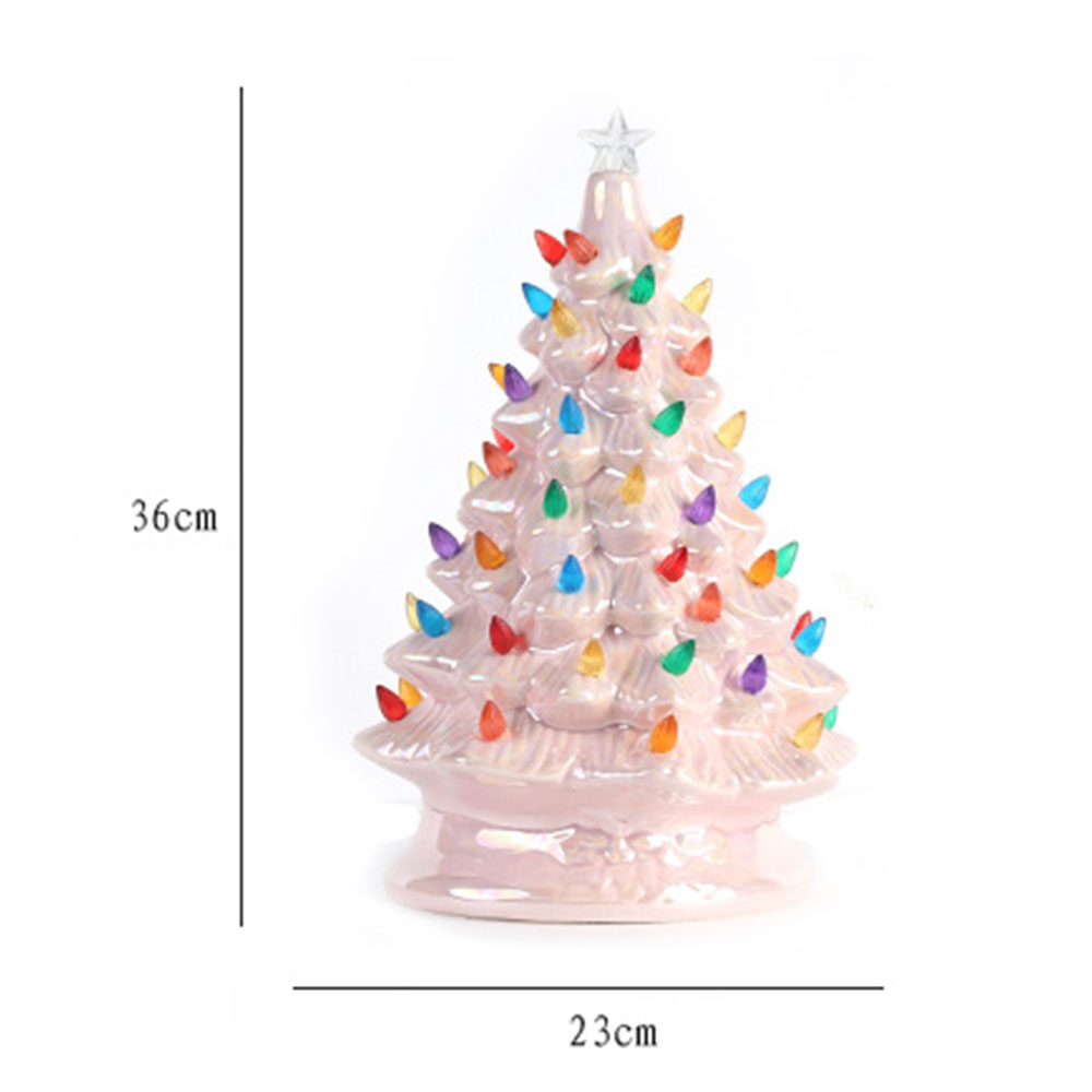 Ceramic Christmas Tree Mini Decor