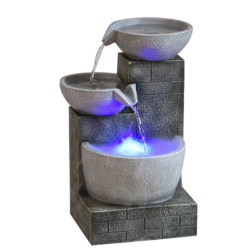 Indoor Water Fountain Feng Shui Decoration