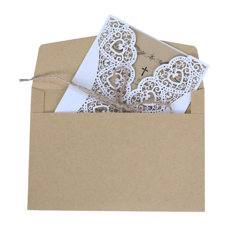 Wedding Invitation Envelopes Rustic Design