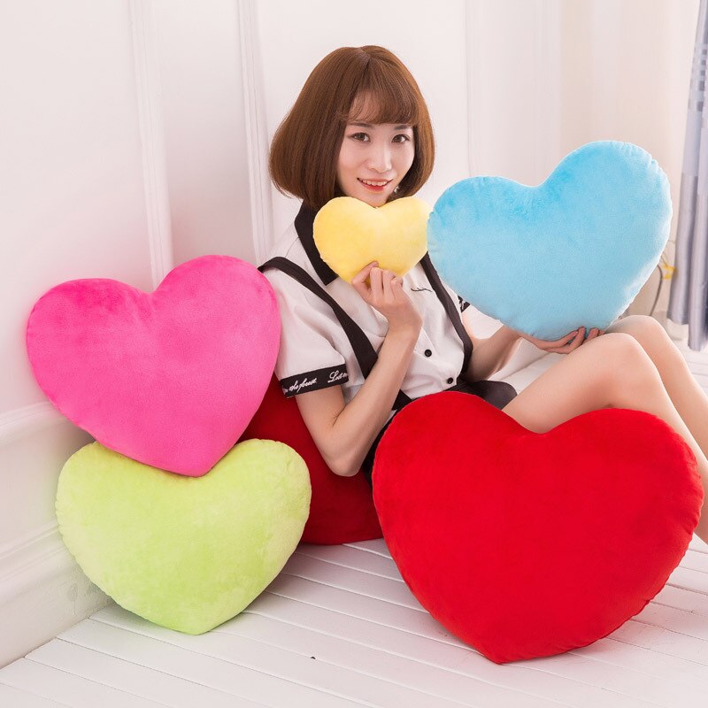 Heart Shaped Pillow Decorative Cushion