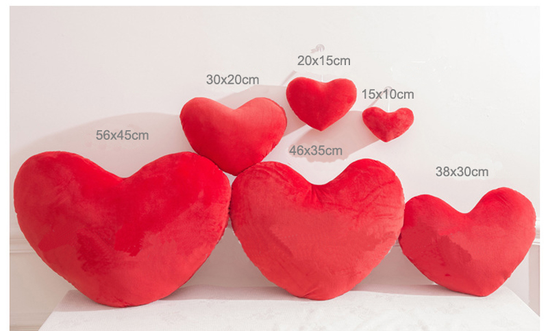 Heart Shaped Pillow Decorative Cushion