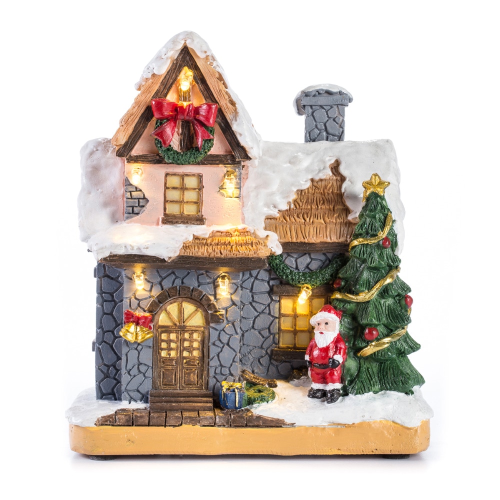 Christmas Village House with LED Lights