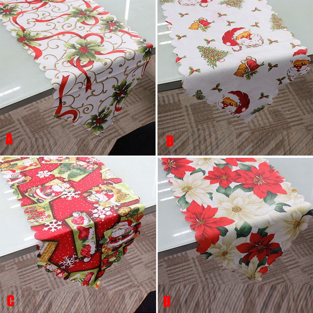 Christmas Table Runner Decorative Cloth