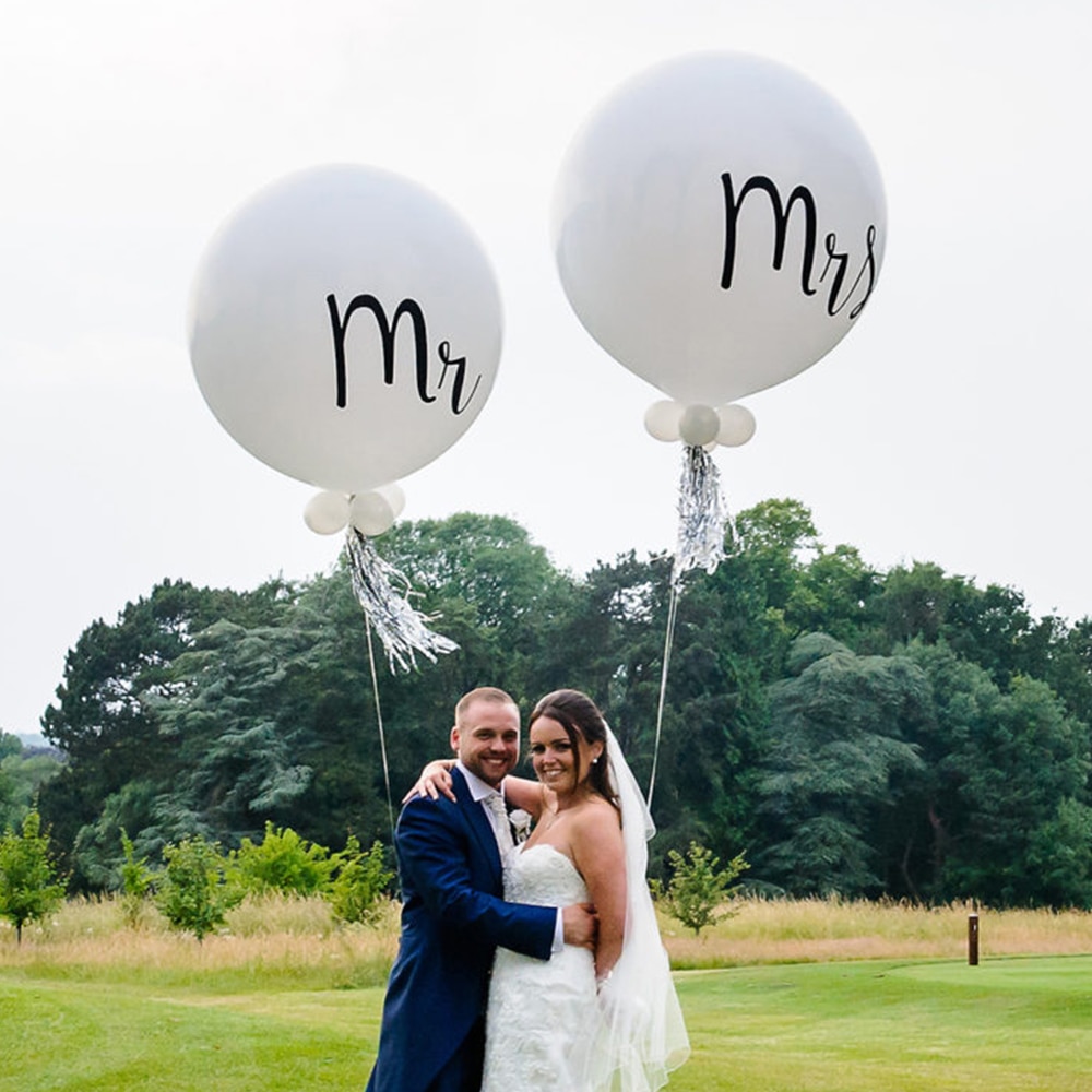 Mr and Mrs Balloons 2PC Set