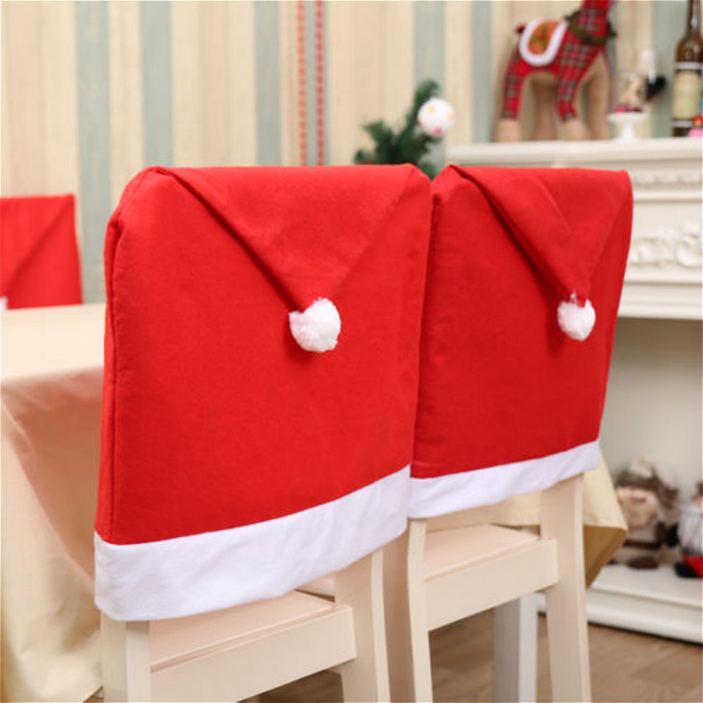 Christmas Chair Cover Home Decor