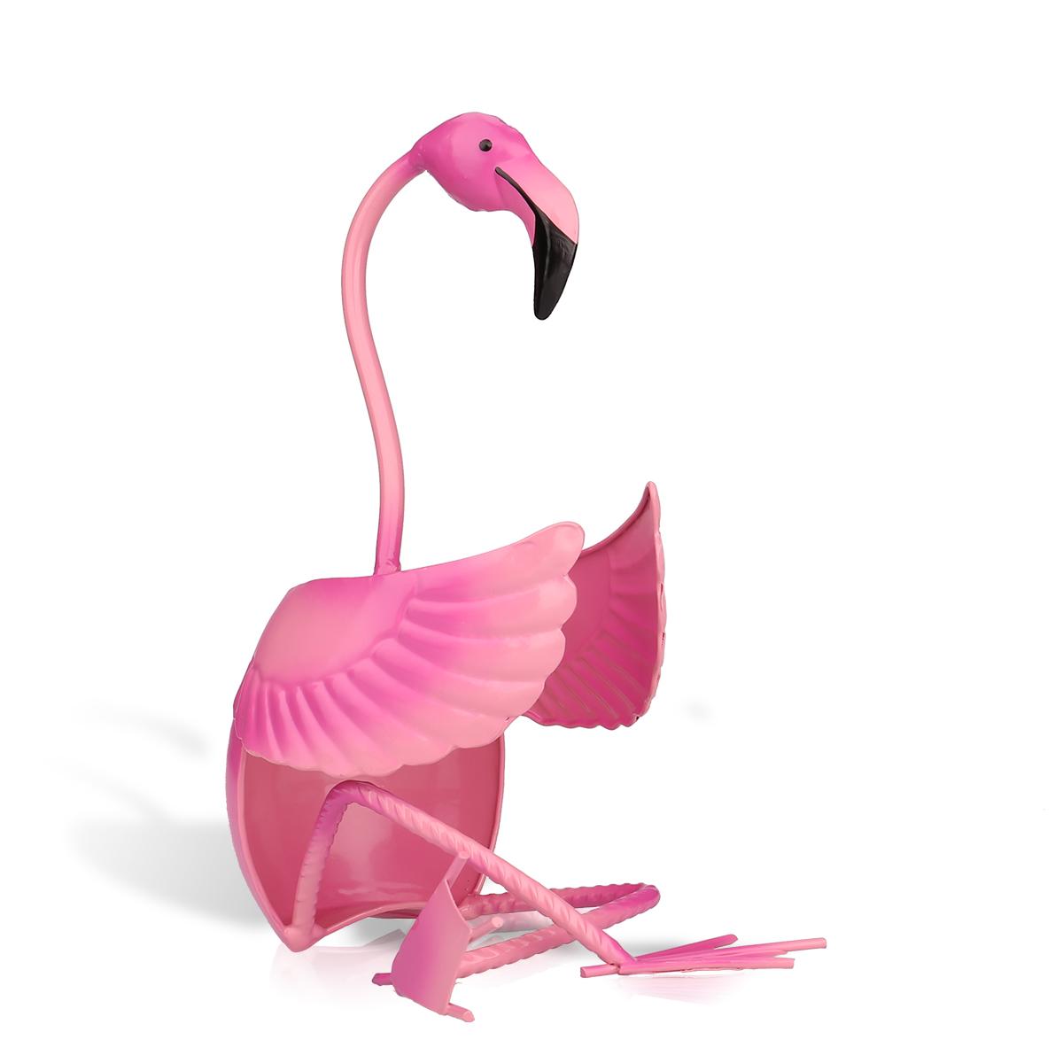 Wine Holder Flamingo Figurine