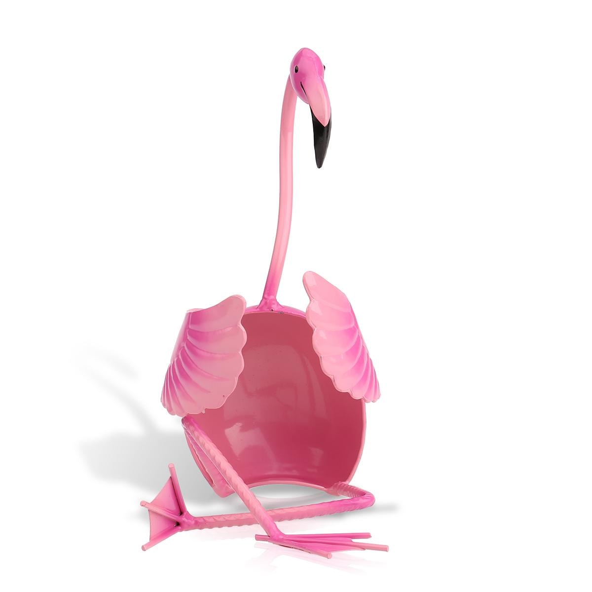 Wine Holder Flamingo Figurine