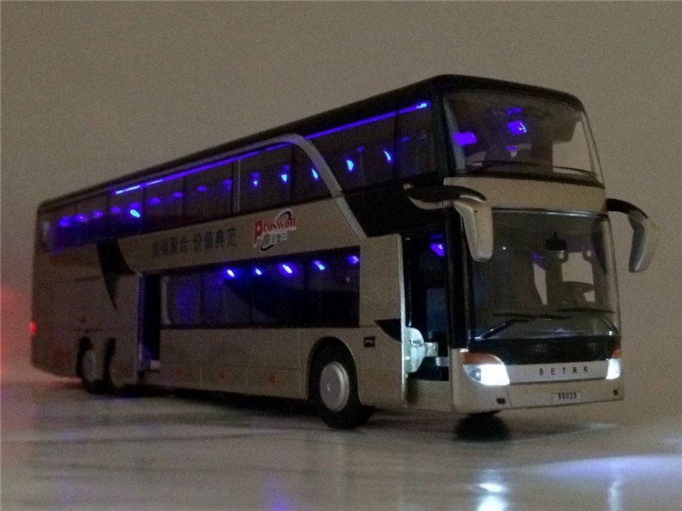 Model Bus Realistic Toy Vehicle